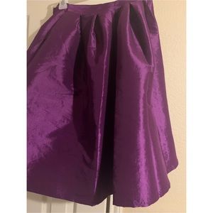 Purple Skater Skirt